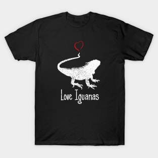 Love Iguanas, Animal, Reptile, pets T-Shirt